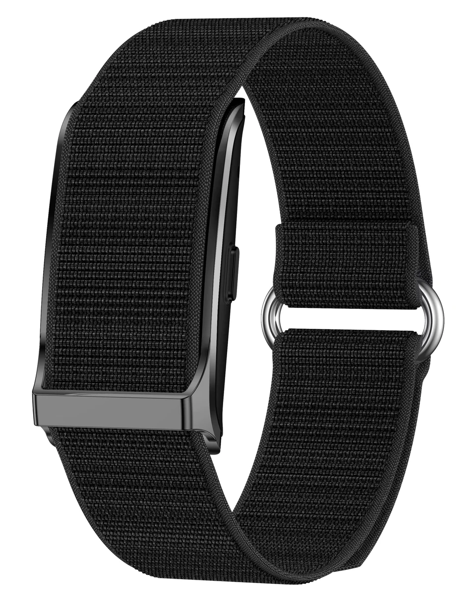 The PhenomeTech Band with the Graphite woven strap