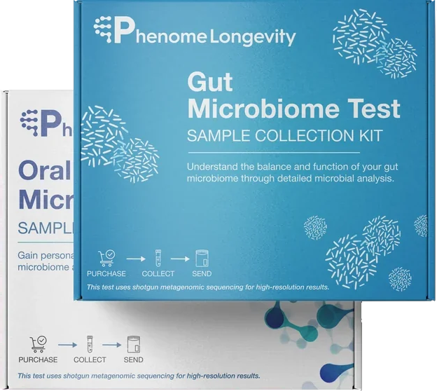 The Gut and Oral Microbiome Test kits