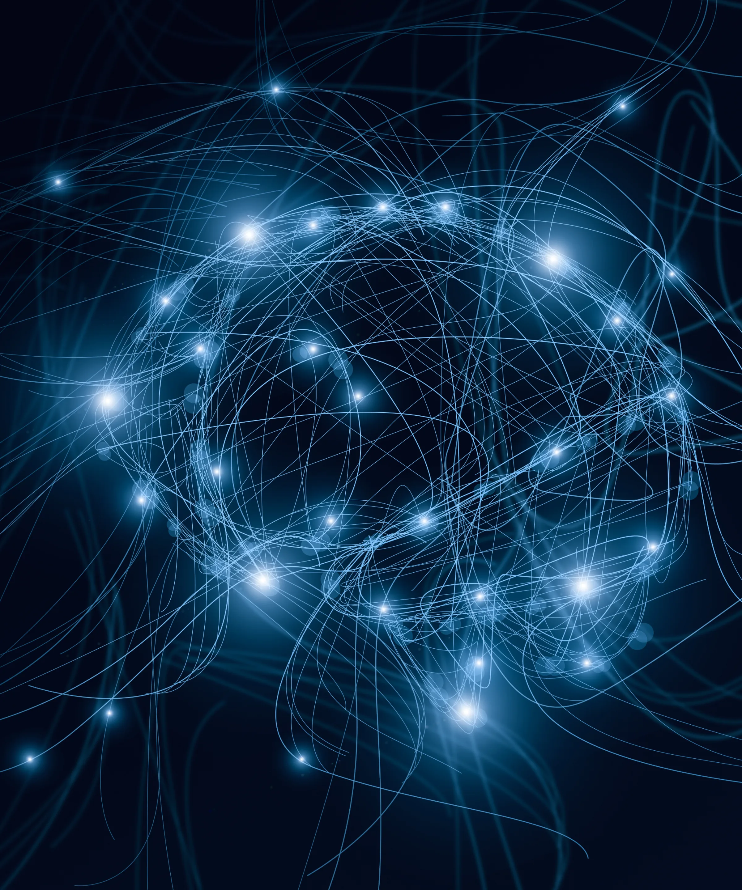 Points of light joined in one connected network