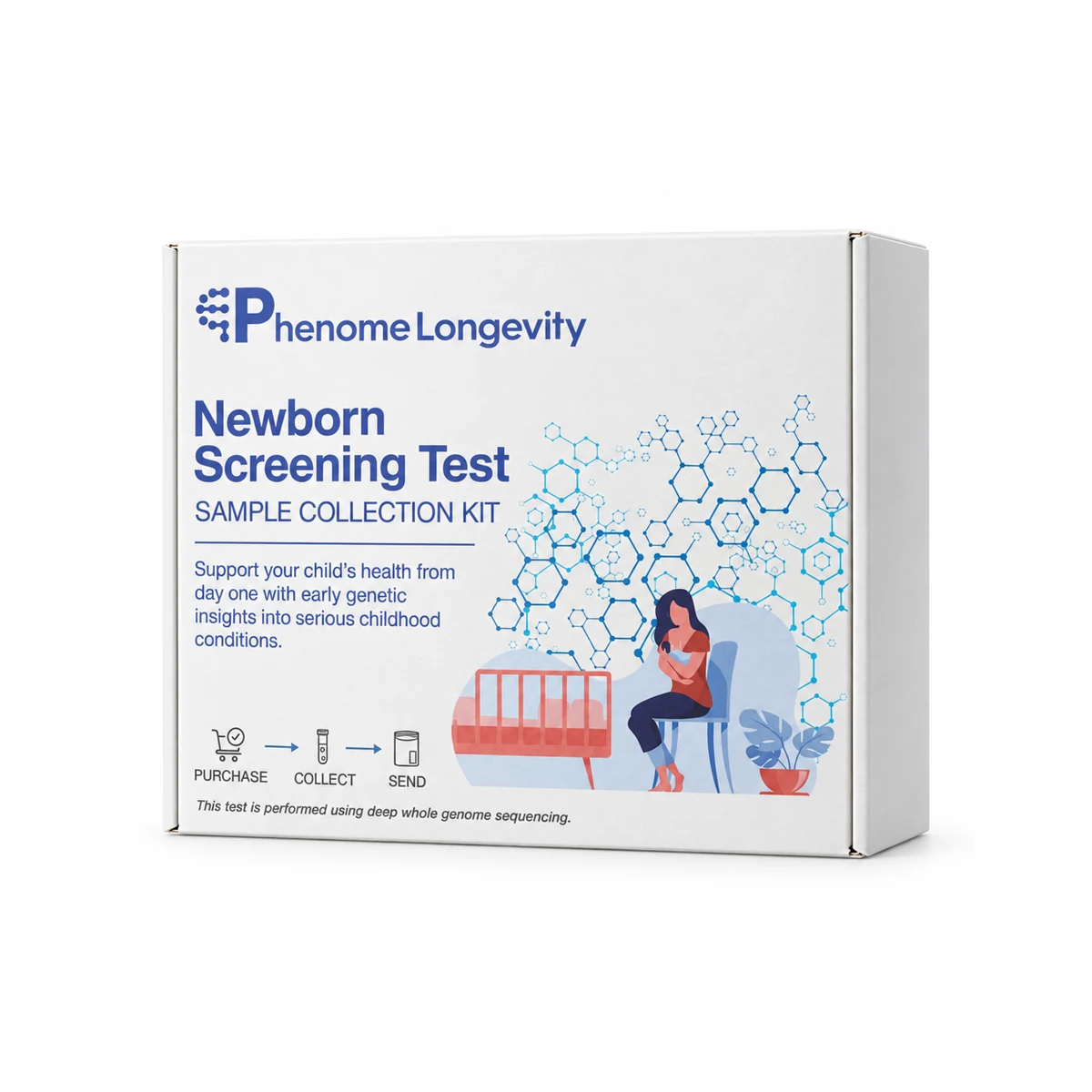 The Newborn Screening Test kit box